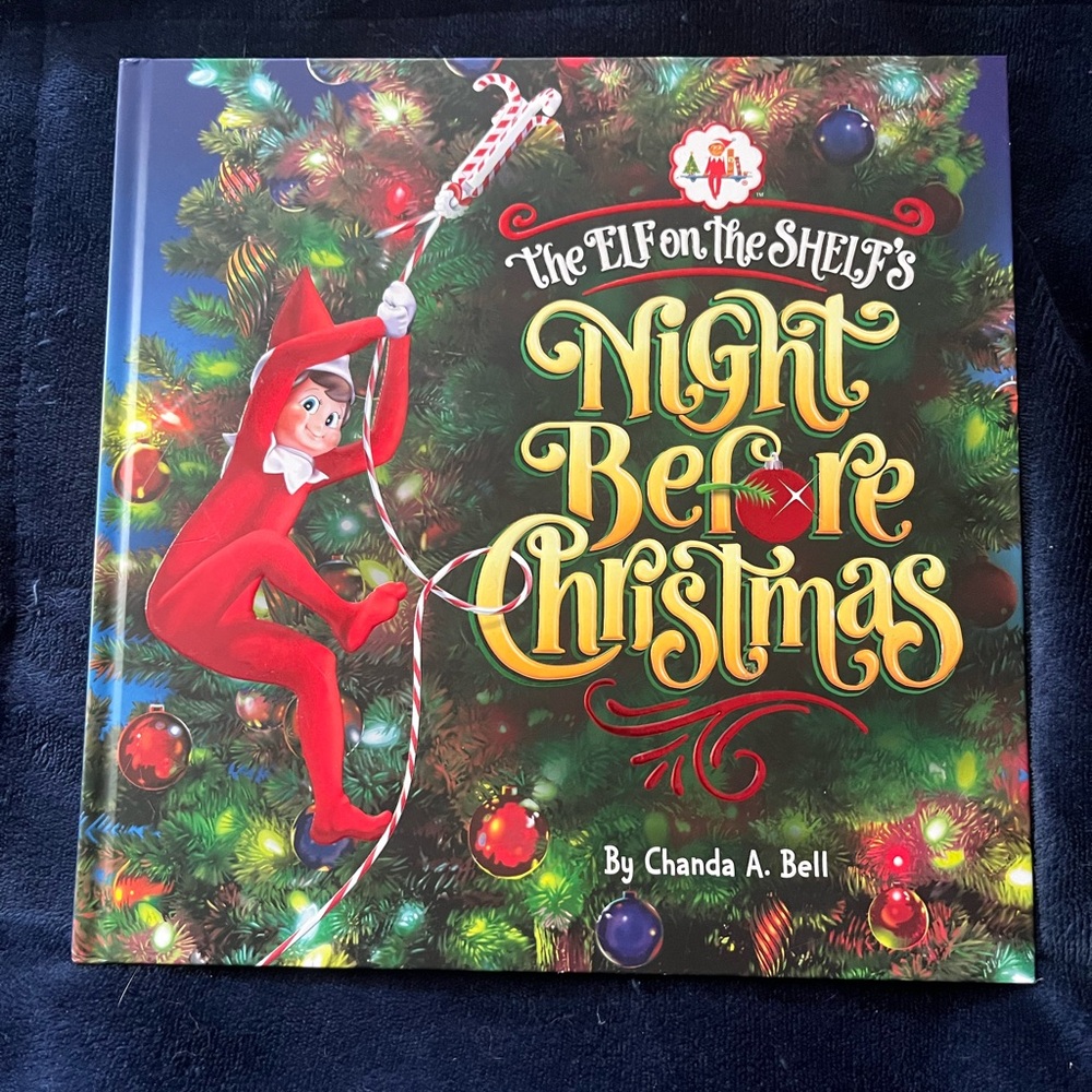 The elf on the shelf night before Christmas book